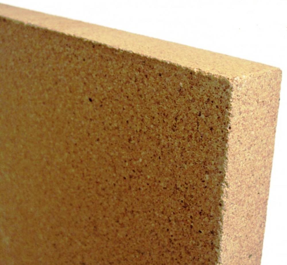 Vermiculite Platte nach Maß 25mm stark