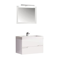 EAGO Badmöbel Barcelona BA-0800 weiß/80x56