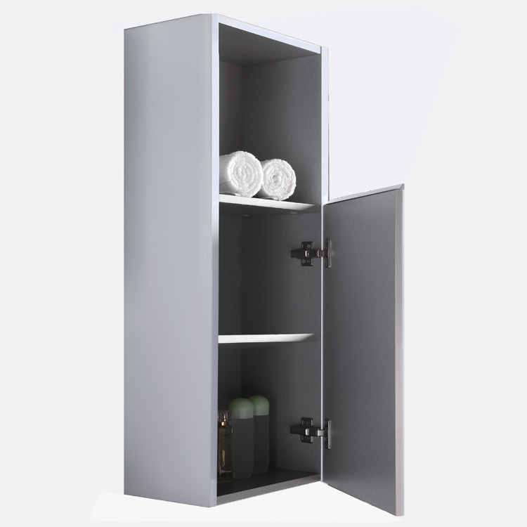 EAGO Badmöbel Schrank ME900B dunkelgrau/36x90/rechts EAGO Badmöbel Schrank ME900B dunkelgrau/36x90/rechts
