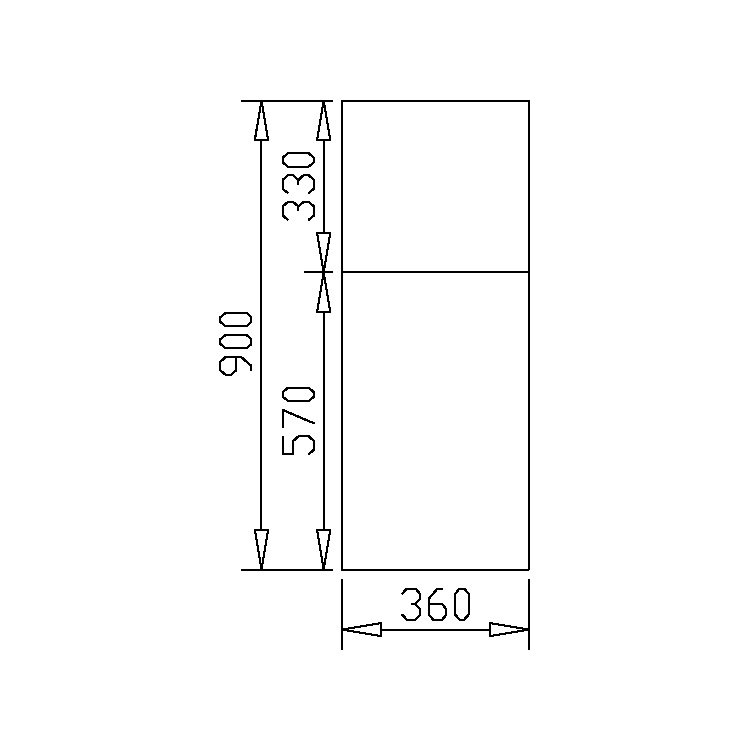 EAGO Badmöbel Schrank ME900B dunkelgrau/36x90/rechts EAGO Badmöbel Schrank ME900B dunkelgrau/36x90/rechts