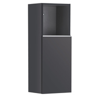 EAGO Badmöbel Schrank ME900B dunkelgrau/36x90/rechts