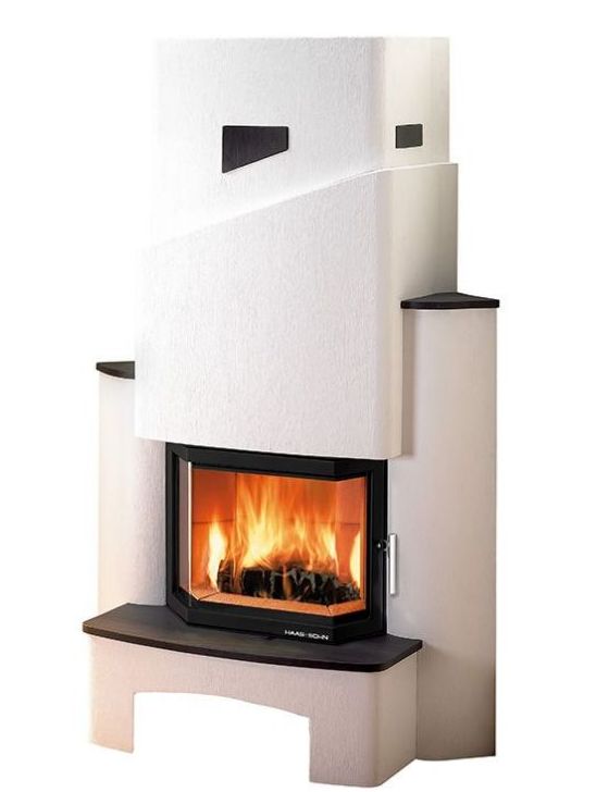 Kaminofen Haas+Sohn LYON-II Schiefer Kaminbausatz 8 kW Kaminofen Haas+Sohn LYON-II Schiefer Kaminbausatz 8 kW