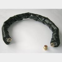 Dachdurchführung Edelstahlwellrohr DN16 1250mm Lang
