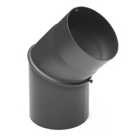 Rauchrohr 160mm Bogen 0°-45° drehbar gussgrau
