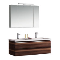 Badmöbel Milano ME-1200+ braun/120x45