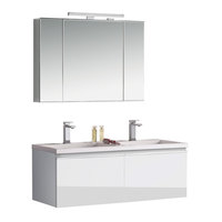 Badmöbel Milano ME-1200+ weiß/120x45