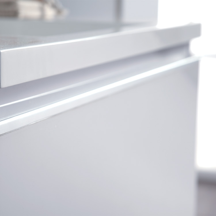 Badmöbel Milano ME-1600 dunkelgrau/160x45 Badmöbel Milano ME-1600 dunkelgrau/160x45