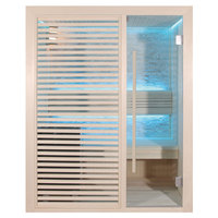 EOSPA Sauna E1410A Pappelholz 180x105 6.8kW Cilindro