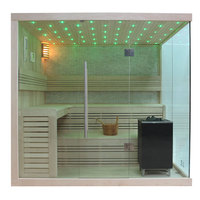 EOSPA Sauna B1105C Pappelholz 180x180 9kW EOS BiOMAX