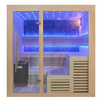 EOSPA Sauna B1213A Pappelholz 220x200 9kW EOS BiOThermat