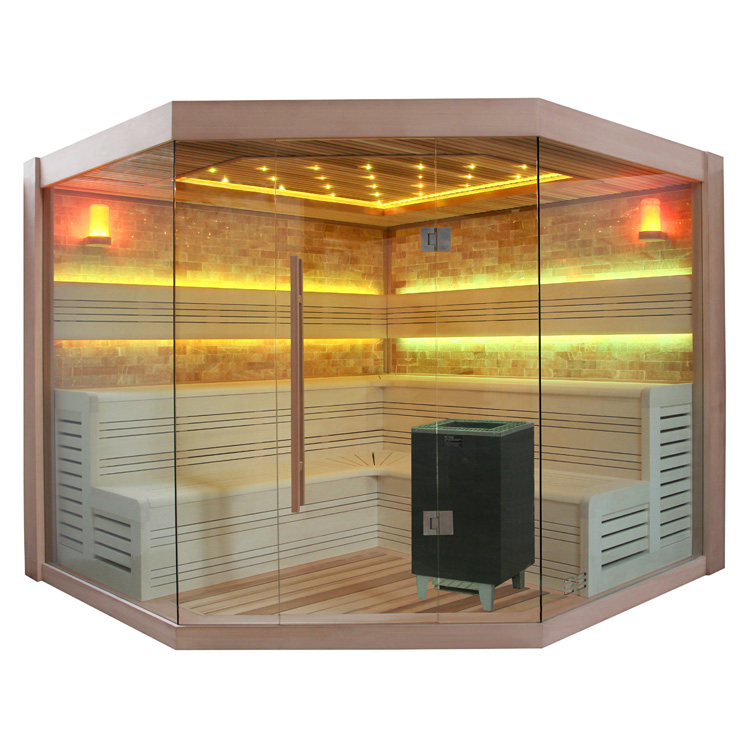 EOSPA Sauna E1415B rote Zeder 200x200 9kW EOS Cubo EOSPA Sauna E1415B rote Zeder 200x200 9kW EOS Cubo