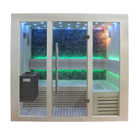 EOSPA Sauna B1216A Pappelholz 200x120 9kW EOS BiOThermat