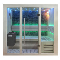 EOSPA Sauna B1216B Pappelholz 180x120 9kW EOS BiOThermat