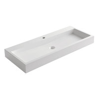 EAGO Waschbecken BB087-7 (Mineralguss) 100cm