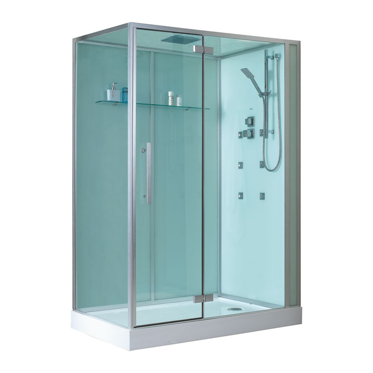 EAGO Dusche D991 mit Duschtasse weiß 150x90 rechts EAGO Dusche D991 mit Duschtasse weiß 150x90 rechts