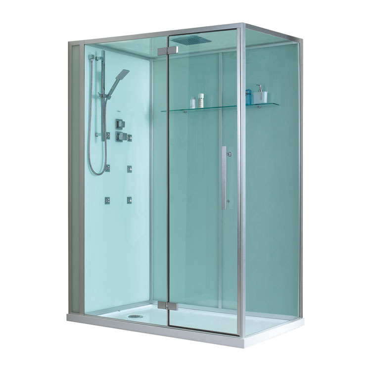 EAGO Dusche D991 mit Duschtasse weiß 150x90 rechts EAGO Dusche D991 mit Duschtasse weiß 150x90 rechts