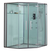 EAGO Dampfdusche DZ995F12 weiß 150x150