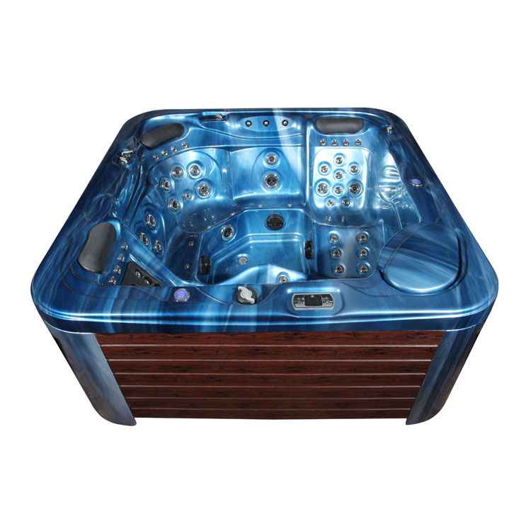 SPA Aussenwhirlpool IN-594 premium extreme OceanWave 215x215 braun SPA Aussenwhirlpool IN-594 premium extreme OceanWave 215x215 braun