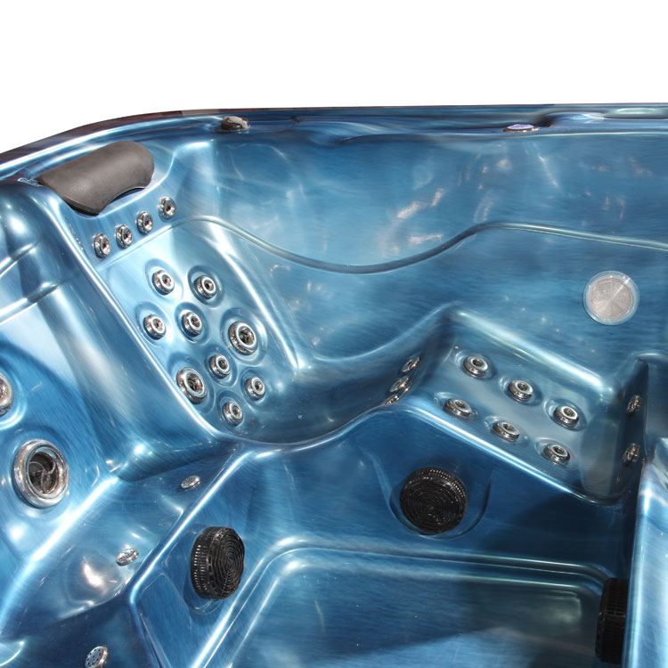 SPA Aussenwhirlpool IN-594 premium extreme OceanWave 215x215 braun SPA Aussenwhirlpool IN-594 premium extreme OceanWave 215x215 braun