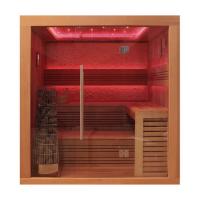 EOSPA Sauna E1241B rote Zeder 200x170 9kW Kivi