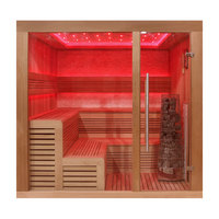 EOSPA Sauna E1243C rote Zeder 180x160 9kW Kivi