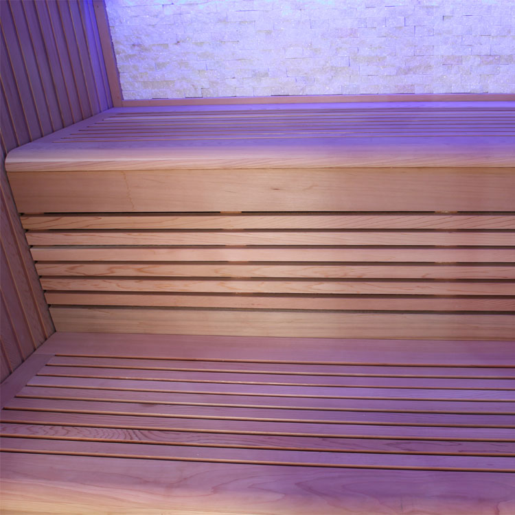 EOSPA Sauna E1244B rote Zeder 180x150 9kW Kivi EOSPA Sauna E1244B rote Zeder 180x150 9kW Kivi