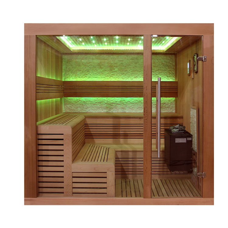 EOSPA Sauna B1243B rote Zeder 200x180 9kW EOS BiOThermat EOSPA Sauna B1243B rote Zeder 200x180 9kW EOS BiOThermat