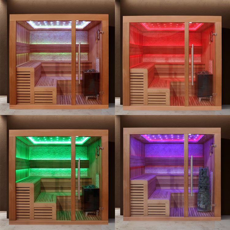 EOSPA Sauna B1243C rote Zeder 180x160 7.5kW EOS BiOFilius EOSPA Sauna B1243C rote Zeder 180x160 7.5kW EOS BiOFilius