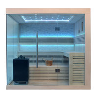 EOSPA Sauna B1246B Pappelholz 200x180 9kW EOS BiOMax