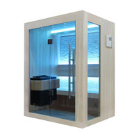 EOSPA Sauna B1252B Pappelholz 120x110 3kW EOS BiOMini