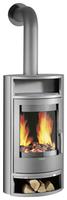 Kaminofen Oranier Polar 8 - Stahl gussgrau 8kw