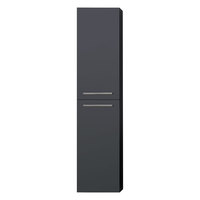 EAGO Badmöbel Schrank NA1550B dunkelgrau/36x155
