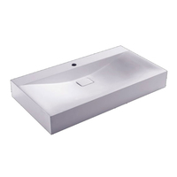 EAGO Waschbecken BH086-5E (Mineralguss) 90cm