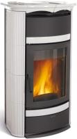 LaNordica Kaminofen wasserführend Norma Classic S Idro DSA EVO Bianco Infinity 17,5 kW