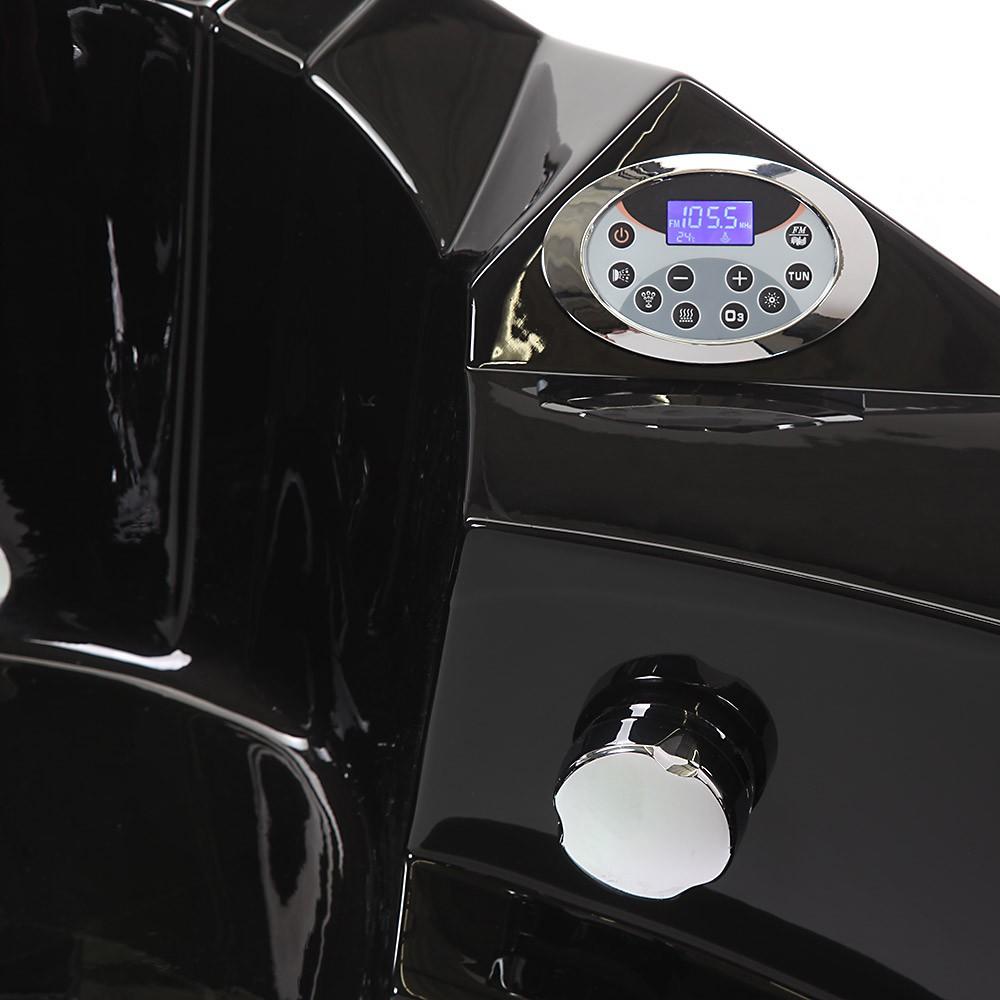 Deluxe Whirlpool WHAWH-BLA/LW schwarz Deluxe Whirlpool WHAWH-BLA/LW schwarz