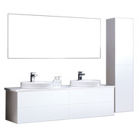 EAGO Badmöbel Toscana TC-1600 weiß 160x47 APweiß