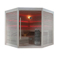 EOSPA Sauna E1403A Pappelholz 220x220 9kW Cilindro