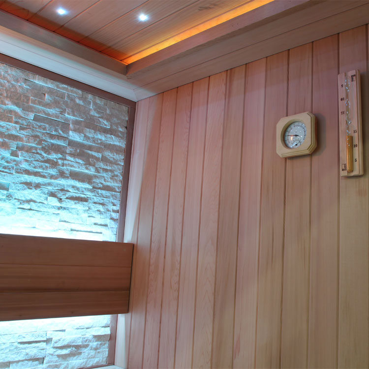 EOSPA Sauna B1245B rote Zeder 200x180 9kW EOS BiOThermat EOSPA Sauna B1245B rote Zeder 200x180 9kW EOS BiOThermat