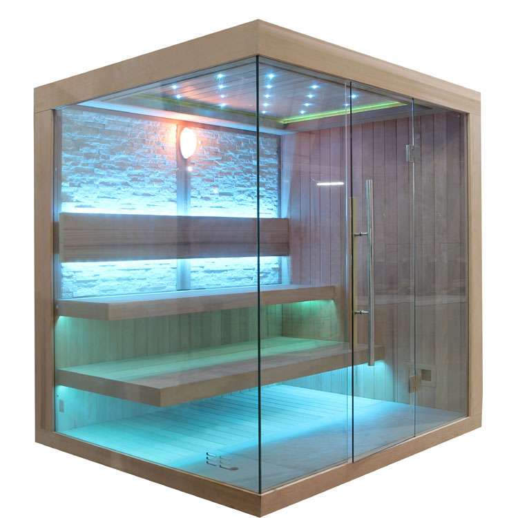 EOSPA Sauna B1245B rote Zeder 200x180 9kW EOS BiOThermat EOSPA Sauna B1245B rote Zeder 200x180 9kW EOS BiOThermat