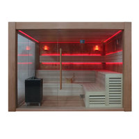 EOSPA Sauna B1416A rote Zeder 300x300 12kW EOS BiOCubo