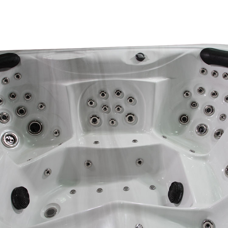 SPA Aussenwhirlpool IN-591 premium SilverMarble 220x186 grau SPA Aussenwhirlpool IN-591 premium SilverMarble 220x186 grau