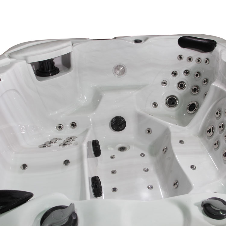 SPA Aussenwhirlpool IN-591 premium SilverMarble 220x186 grau SPA Aussenwhirlpool IN-591 premium SilverMarble 220x186 grau