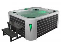 EOSPA Aussenwhirlpool IN591 premium extreme SilverMarble 220x186 grau
