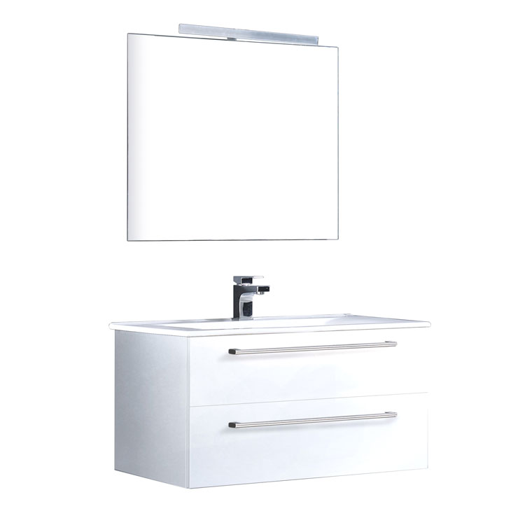 EAGO Badmöbel San Marino SA-1000 weiß 100x45 EAGO Badmöbel San Marino SA-1000 weiß 100x45