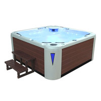 EOSPA Aussenwhirlpool IN598 premium WhitePearlscent 235x235 braun