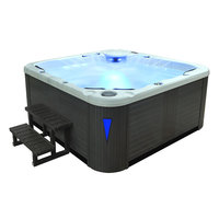 EOSPA Aussenwhirlpool IN598 classic SilverMarble 235x235 grau