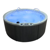 EOSPA Aussenwhirlpool IN392 classic SilverMarble 240x240 grau