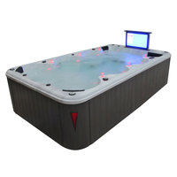 EOSPA Aussenwhirlpool INS04X classic extreme SilverMarble 403x230 grau