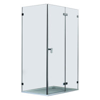 EAGO Dusche LLA1007 mit Duschtasse 120x90 rechts