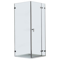 EAGO Dusche LLA1008 mit Duschtasse 90x90 rechts